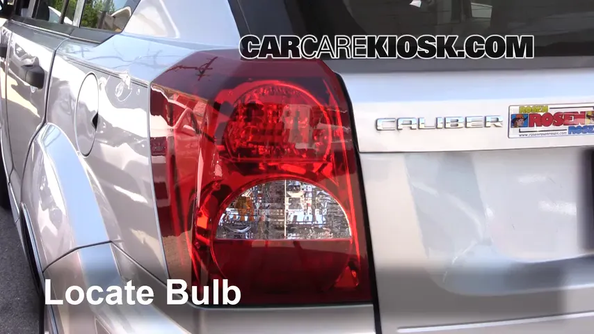 2007 Dodge Caliber SXT 2.0L 4 Cyl. Lights Turn Signal - Rear (replace bulb)